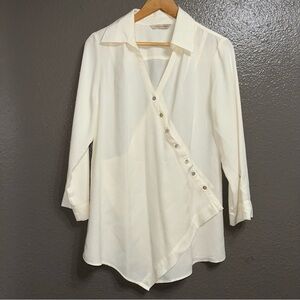 Soft Surroundings Elegant Cream Women's Top size Smalll